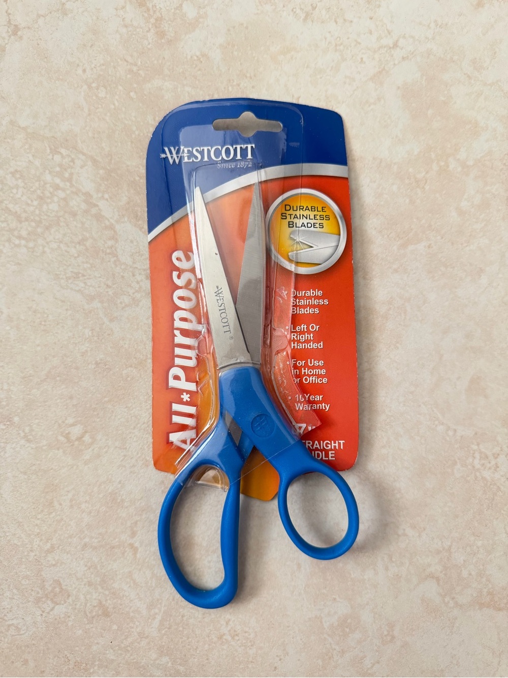 *BRAND NEW* Westcott All-Purpose Blue Scissors W/ Durable Stainless Steel Blades